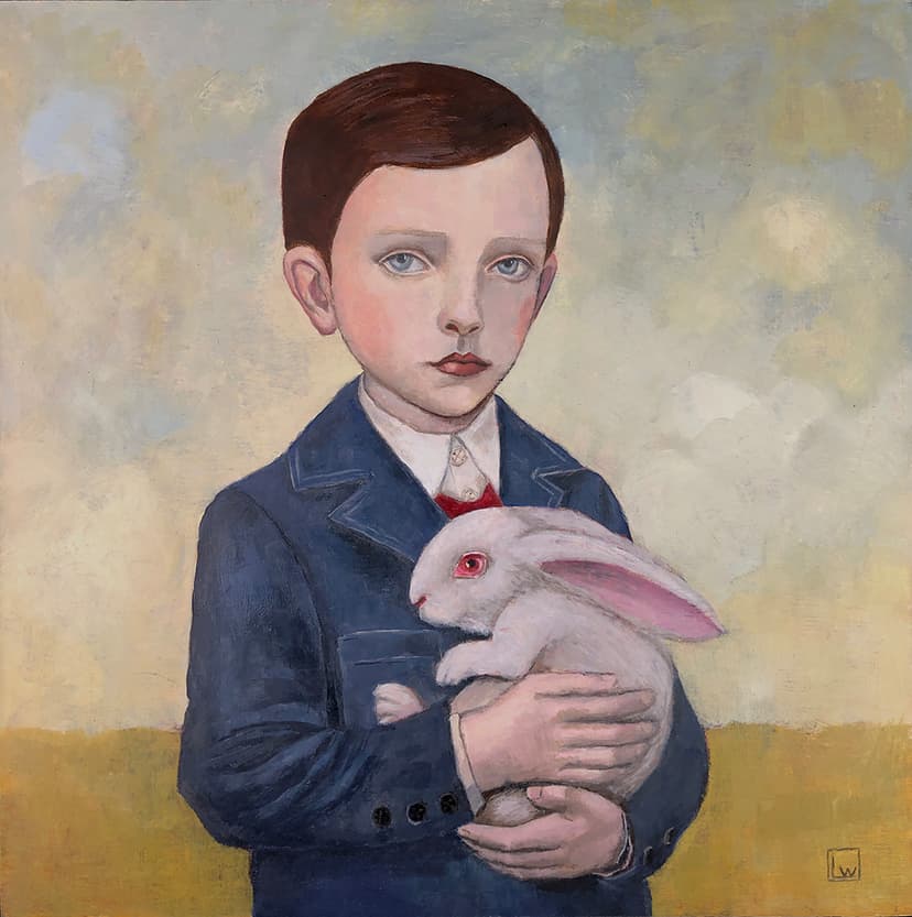 Boy with Bunny