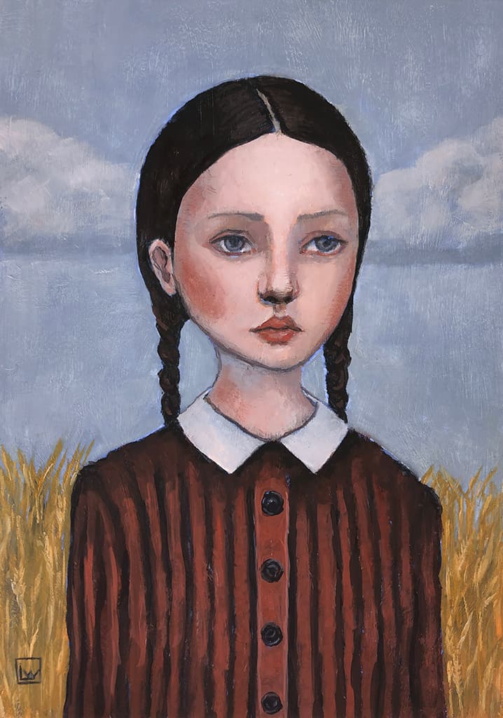 Standing in a Wheat Field